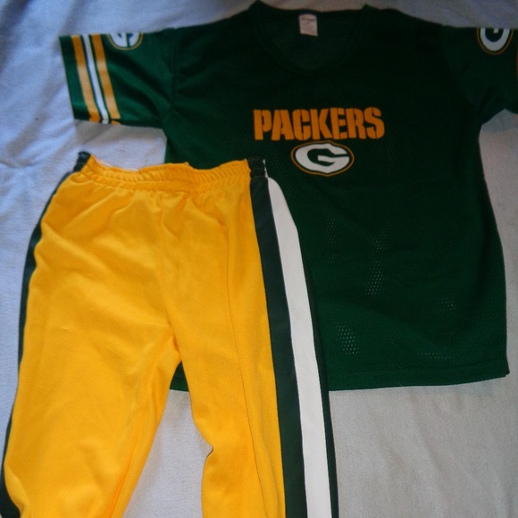 Franklin Sport Other - Green Bay Packer costume Uniform Jersey & Pants Set